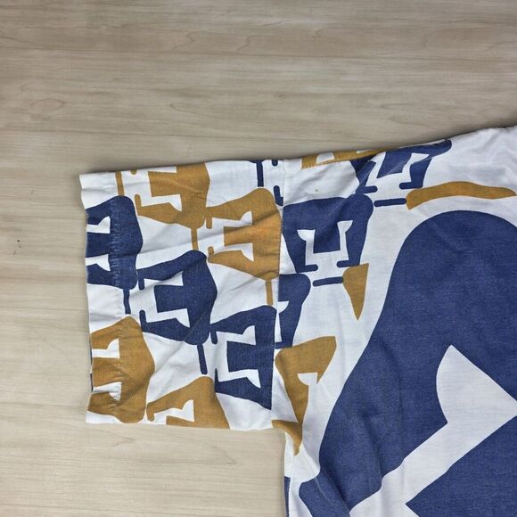 Vintage Pumas UNAM Mexico Soccer Football Single Stitch AOP Shirt Size Large - Picture 5 of 13